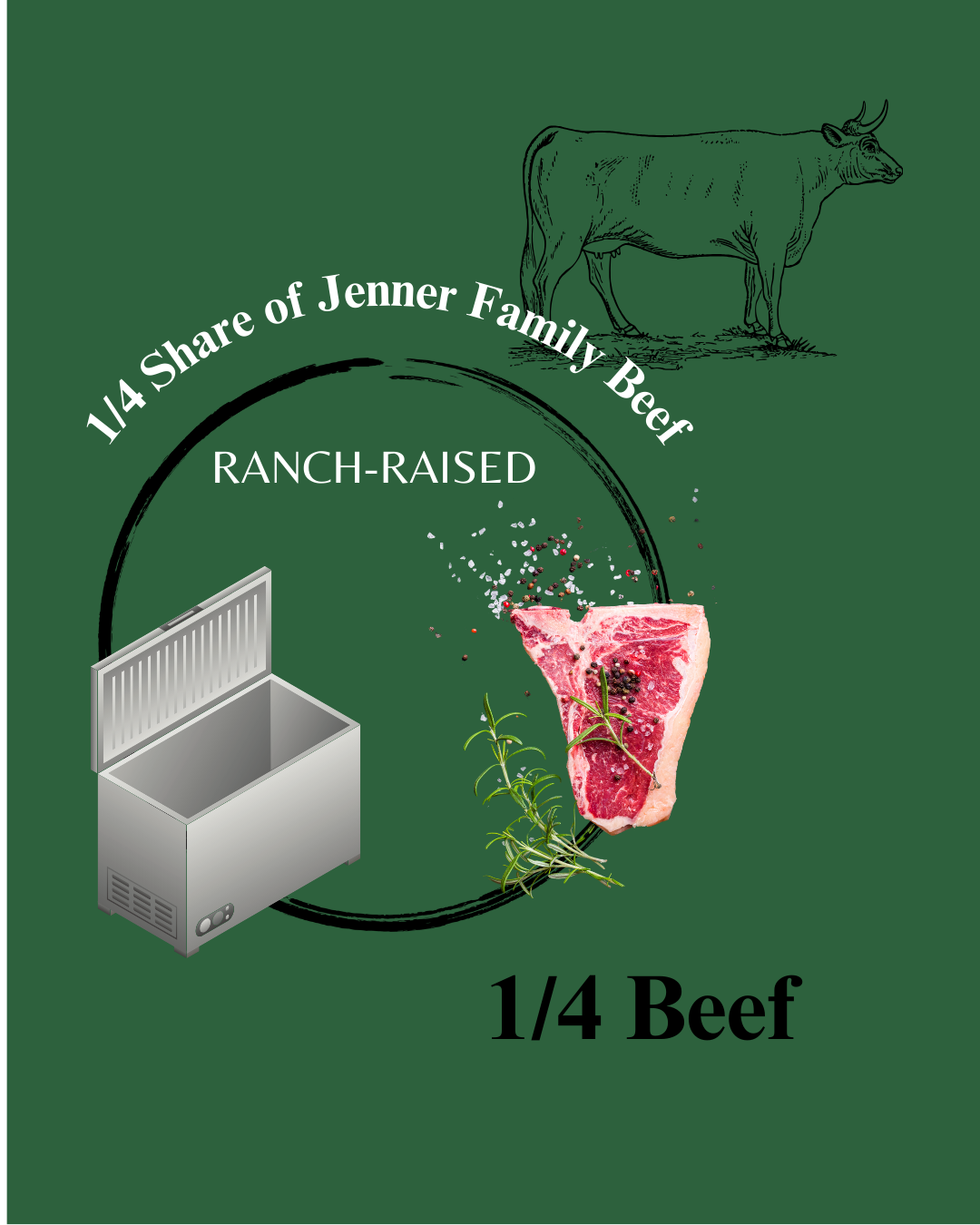 1/4 Share of Beef DEPOSIT